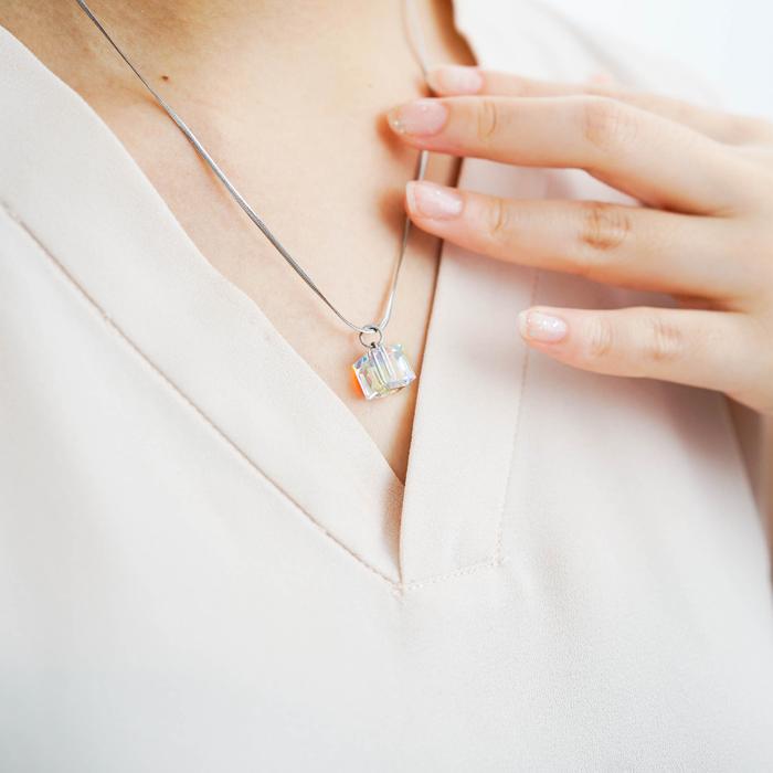 Perhiasan Liontin Kalung Swarovski - Cubix Pendant Small by AR Hestia