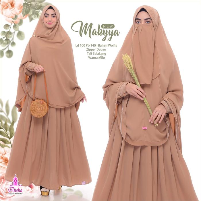 makiyya gamis set cadar ori aiisha