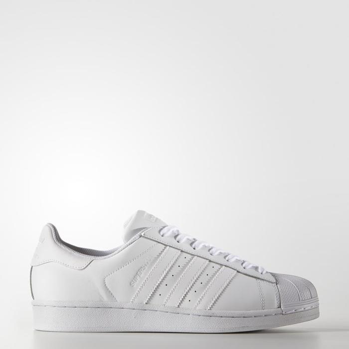 BNIB ADIDAS SUPERSTAR FOUNDATION "White/White"