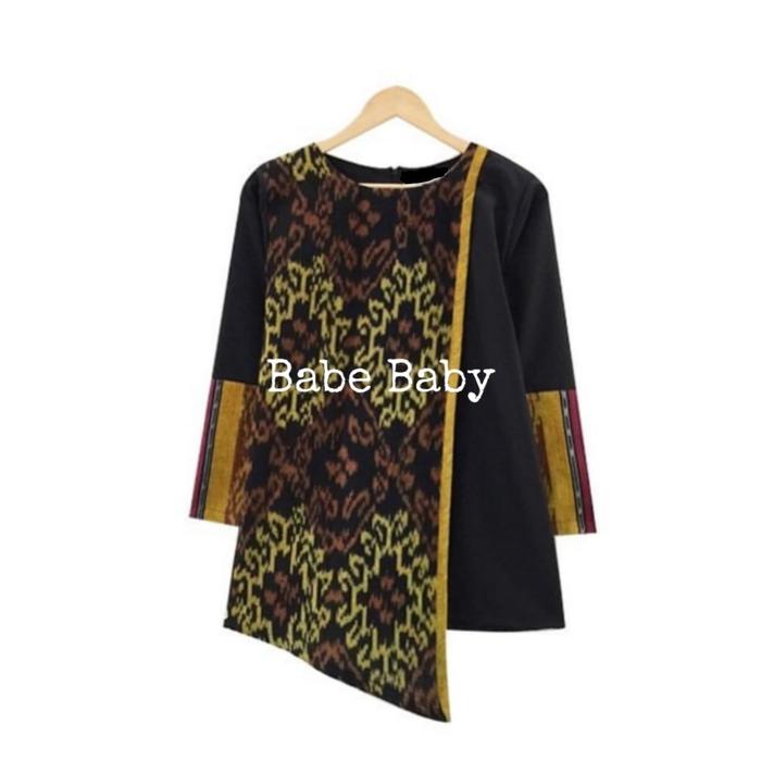 Blouse Batik Tenun Avaro Asimetris