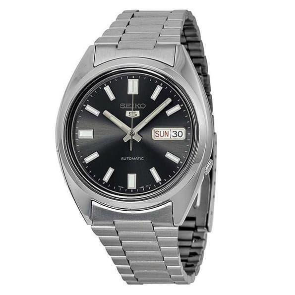 Jam Tangan SEIKO 5 AUTOMATIC Pria SNXS79 SNXS79K1 SilverBlack ORIGINAL