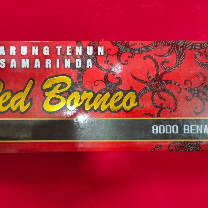 Sarung Red Borneo sarung khas Kalimantan sarung Kalimantan sarung Borneo