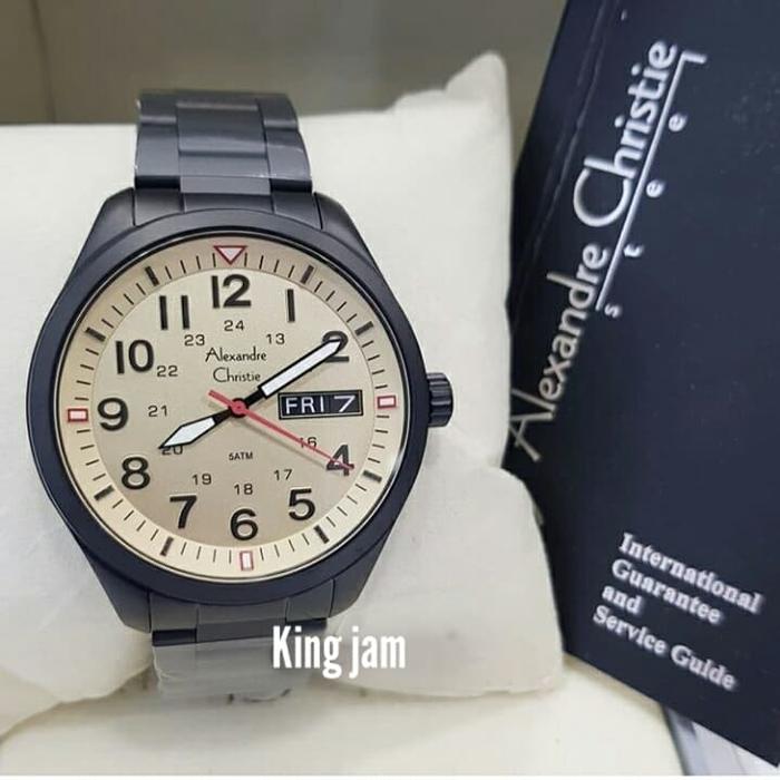 Jam Tangan Pria Alexandre Christie Original AC 6539