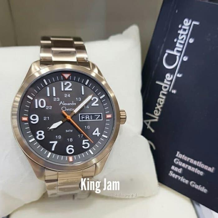 Jam Tangan Pria Alexandre Christie AC 6539 Original
