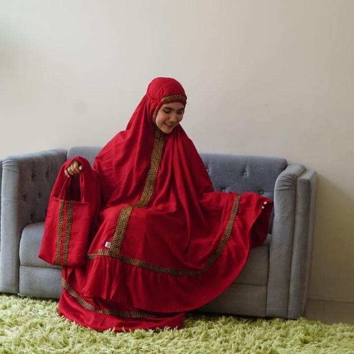 mukena dlusia rayon remple jumbo