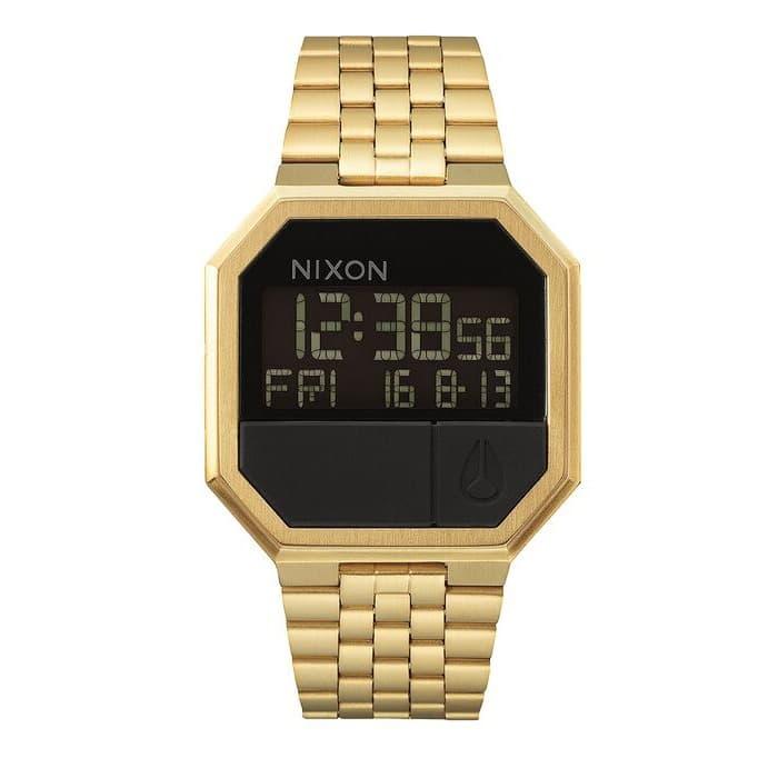 NIXON A158502 RERUN ALL GOLD - Jam Tangan Digital Unisex Original