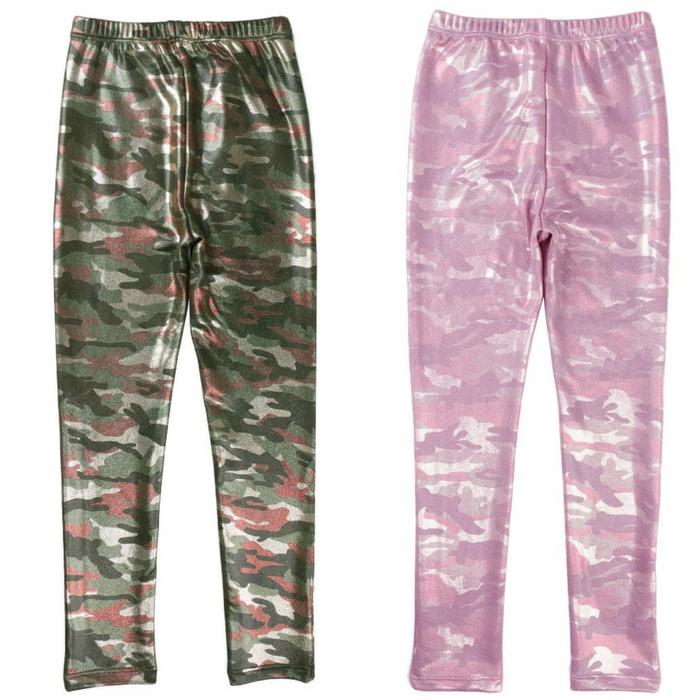 Celana Legging Dance Jazz Senam Sport Anak Panjang Motif Army Doreng