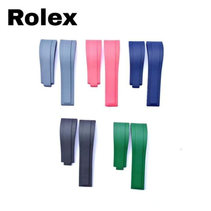 TALI JAM TANGAN ROLEX 20MM RUBBER STRAP ROLEX 20MM TALI JAM ROLEX