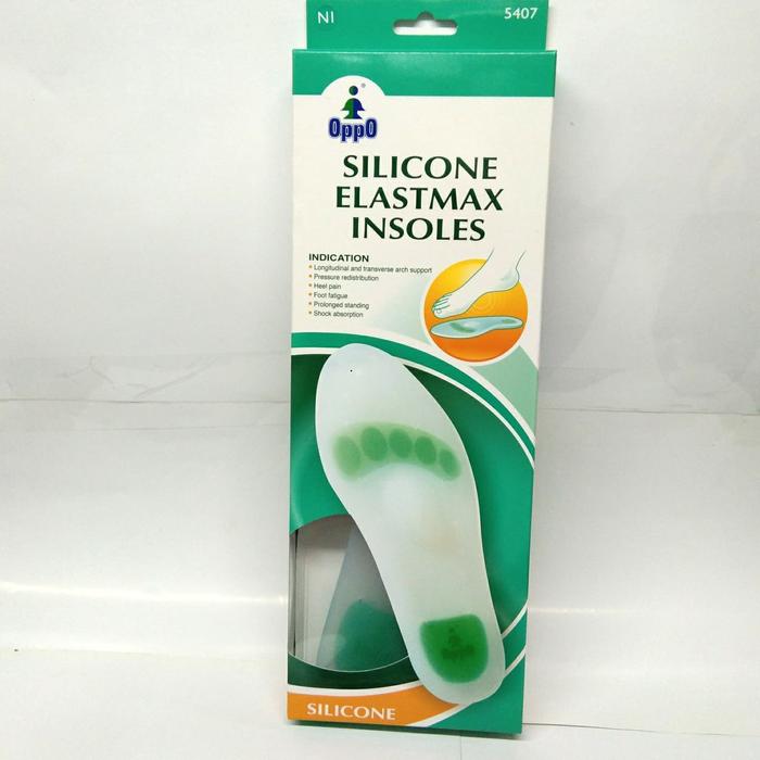 Silicon Elastmax insoles OPPO 5407 Silicon Full Telapak Kaki