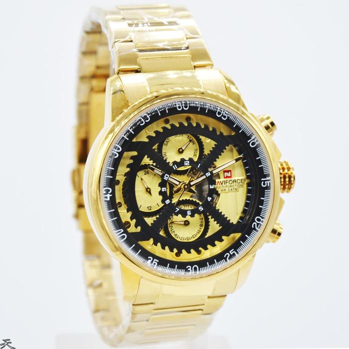 JAM TANGAN PRIA NAVIFORCE NF9150MG 9150 NF9150MB NF9150MBR ORIGINAL