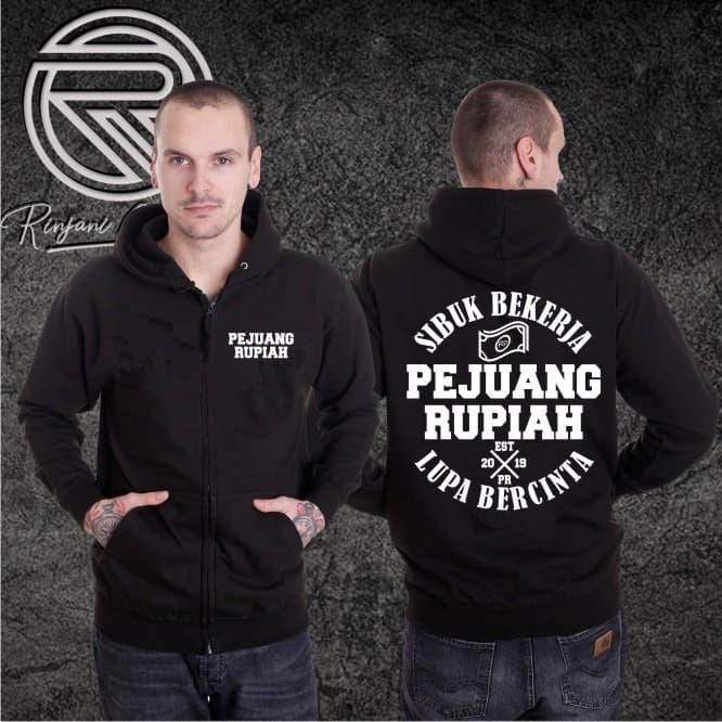 SWEATER PEJUANG RUPIAH.HOODIE PEJUANG RUPIAH.JAKET DISTRO