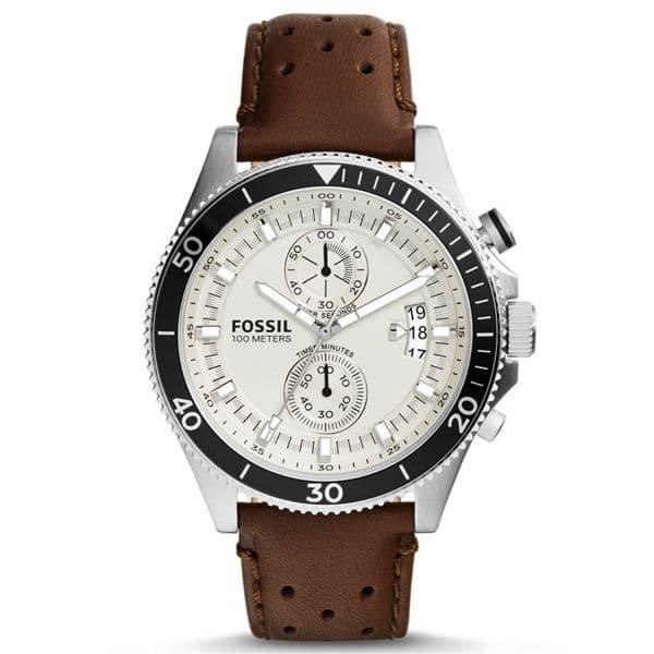 JAM TANGAN PRIA FOSSIL WAKEFIELD CH2943 CHRONOGRAPH ORIGINAL