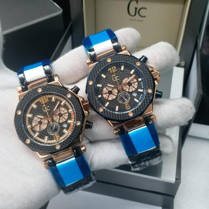 Jam Pria Guess Collection GC 0530 Anniversary 20th LIMITED EDITION