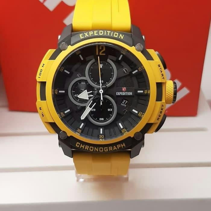 Jam Tangan Expedition E6781 Yellow Original