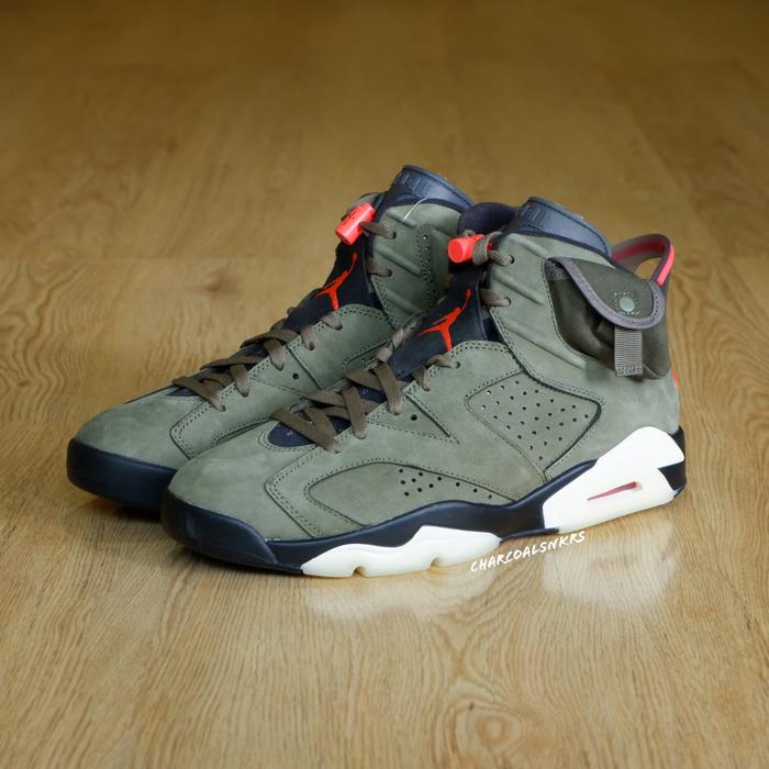 Travis Scott x Air Jordan 6 Retro "Olive"