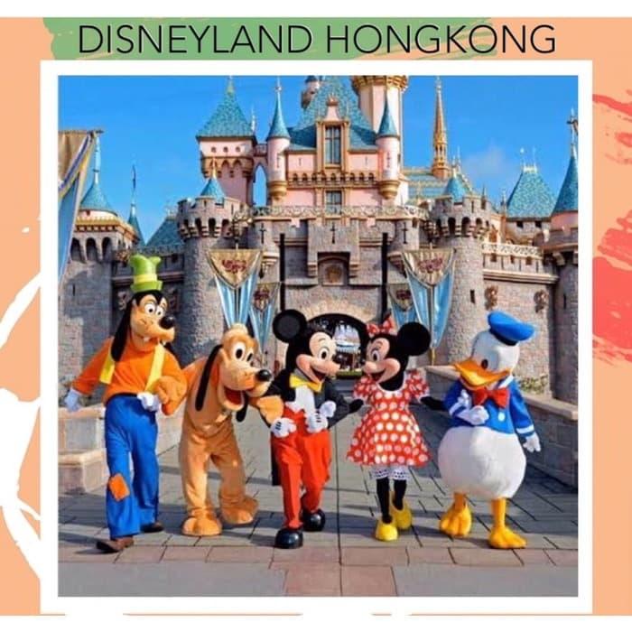 JUAL RUGI PAKET 2DAYS Disneyland Hongkong 2 Dewasa - 2 anak ex 31dec19
