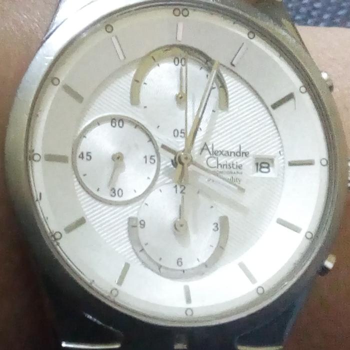 jam tangan alexander christie crono original