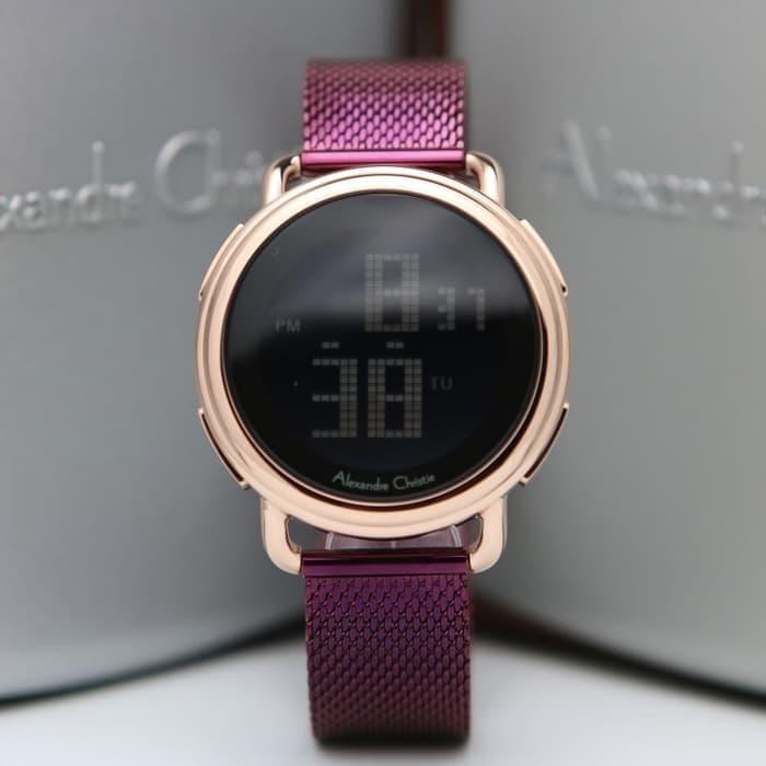 ALEXANDRE CHRISTIE WANITA AC 9227 ROSEGOLD PURPLE ORIGINAL