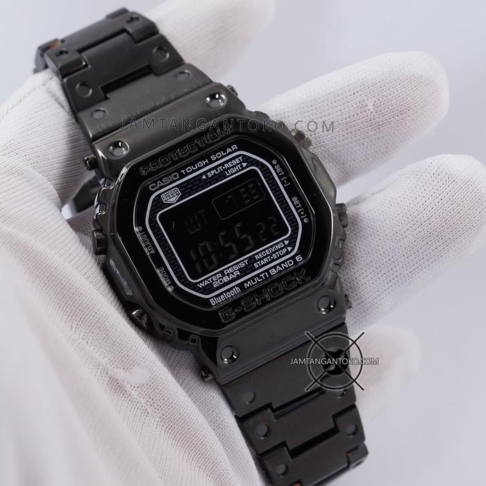 Jam Tangan G Shock GMW-B5000V-1 Rantai All Black ORI BM GMWB5000