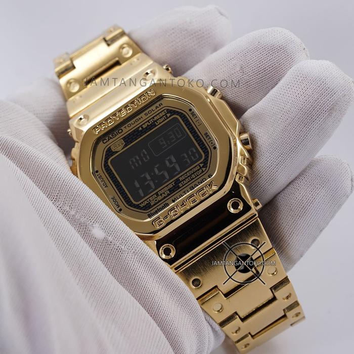 Jam Tangan G Shock GMW-B5000GD-9 Gold Original ORI BM GShock Emas