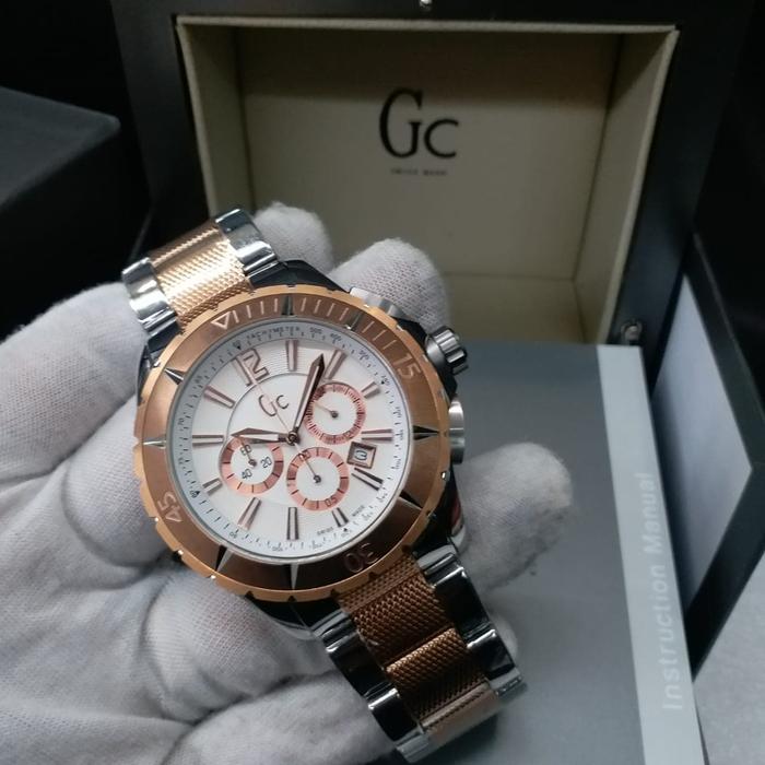 Jam Pria Guess Collection GC X53002G1S Stainless Steel Ori BM