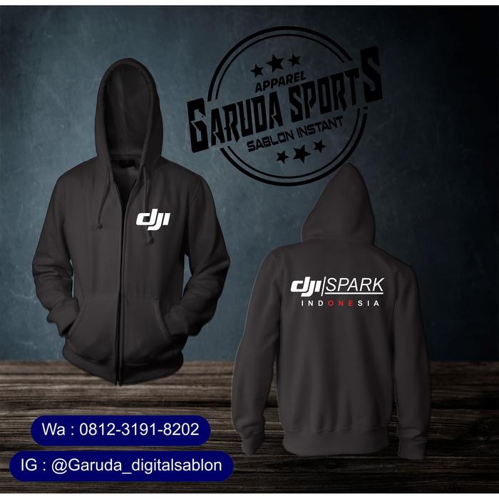 Jaket Sweater Hoodie Drone Dji Spark Indonesia