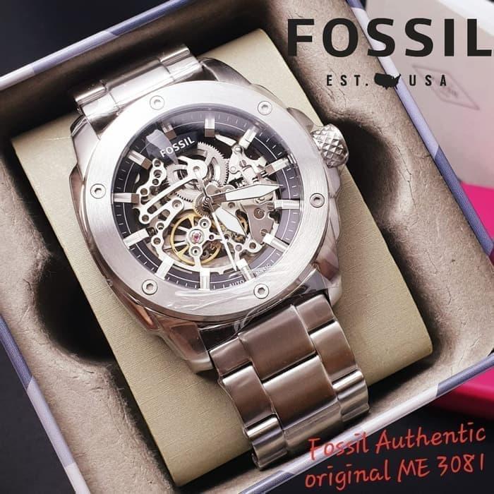 Jam Pria Merk FOSSIL ME3081 Free Box