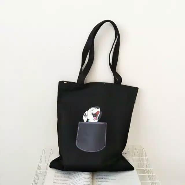 tote bag anak anjing puppy tas anjing tas kucing
