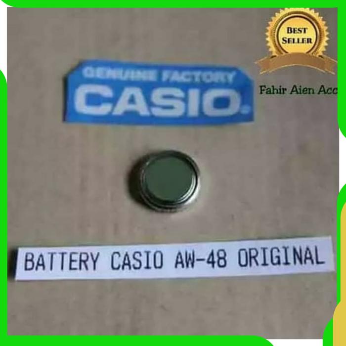 BATERAI CASIO AW48 BATRE CASIO AW48 BATTERY CASIO AW 48 ORIGINAL