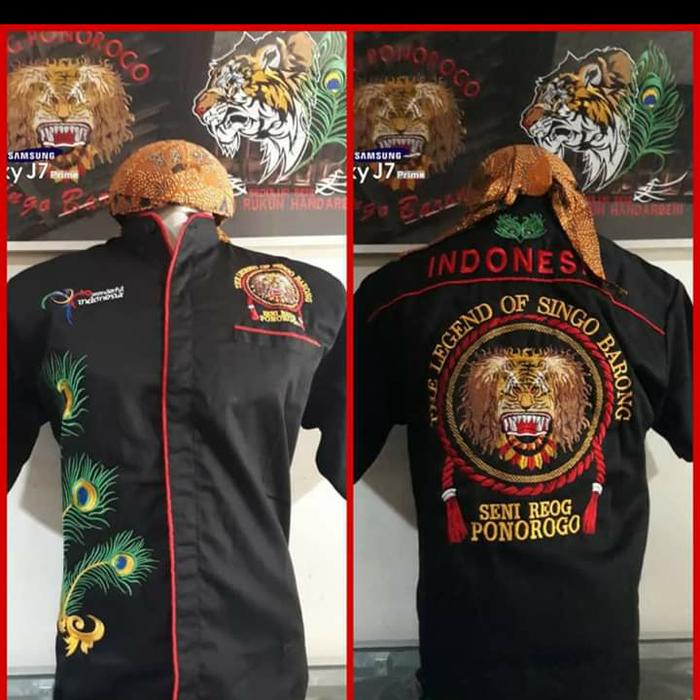 hem reog ponorogo bordir reog ponorogo