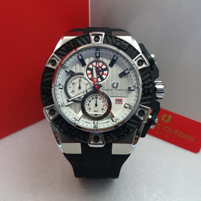 JAM TANGAN PRIA CHARLES JOURDAN CJ1088-1312C ORIGINAL GARANSI RESMI