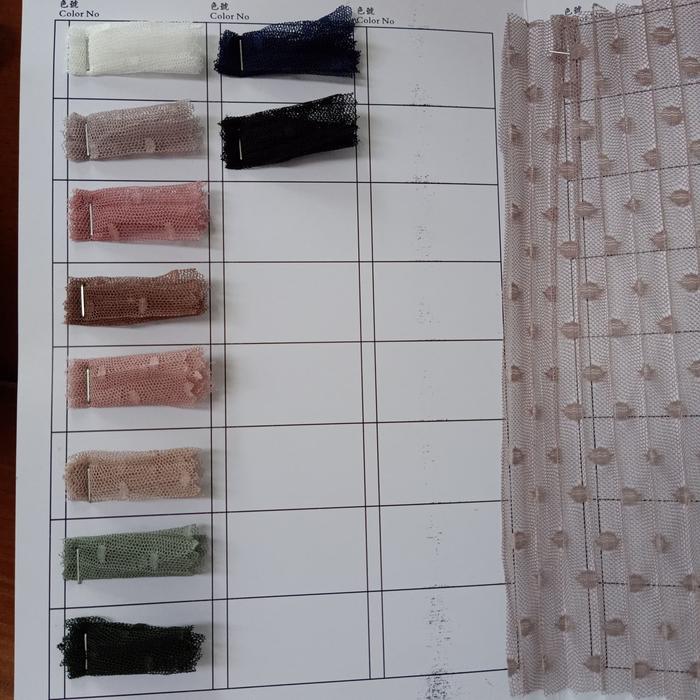Kain Soft Tile / Tulle DOT Pleats