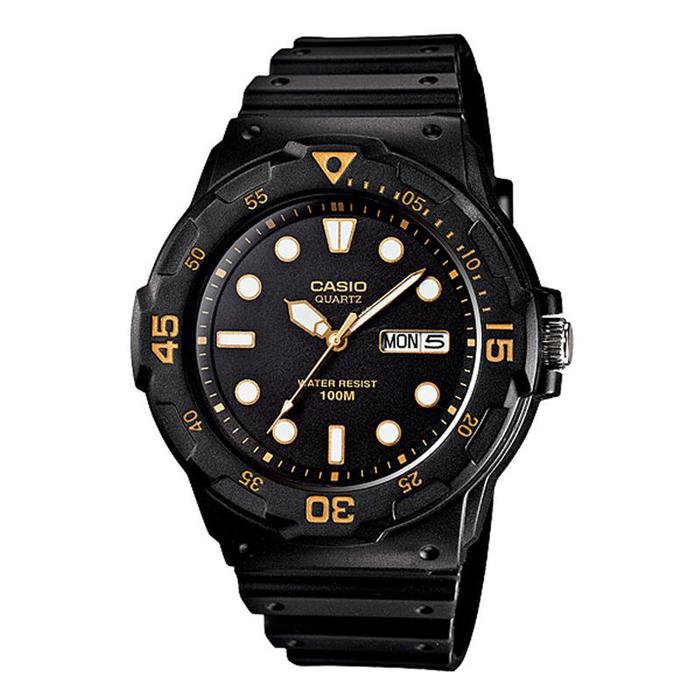 JAM TANGAN PRIA CASIO ORIGINAL ANALOG GREY STAINLESS MRW-200H-1E CASIO MRW 200H 1E CASIO MRW200