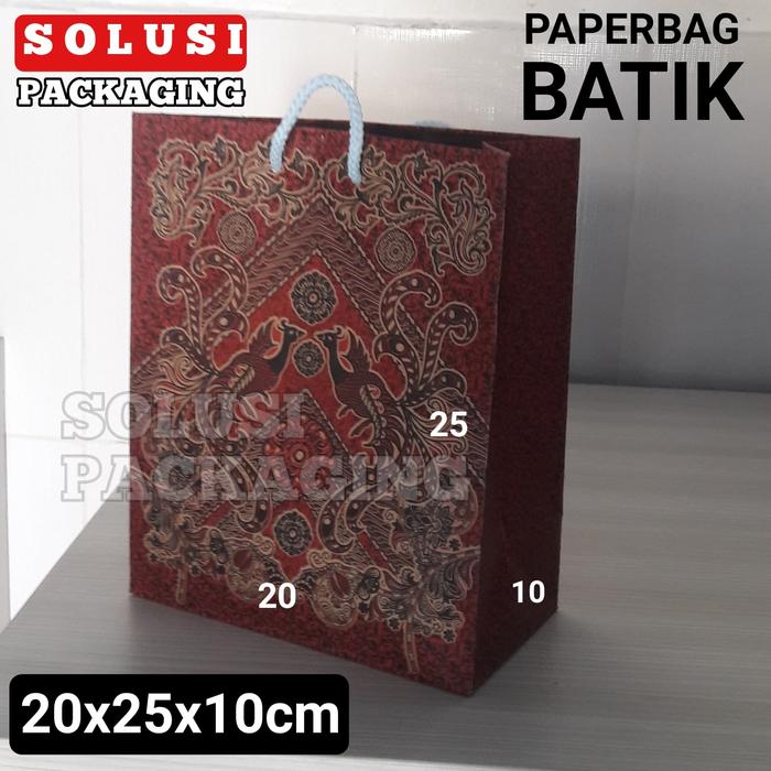PAPER BAG BATIK ETNIK / TAS KERTAS