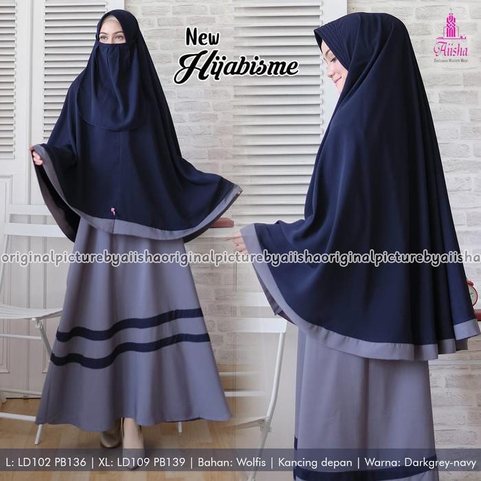 new Hijabisme syari set cadar ori aiisha