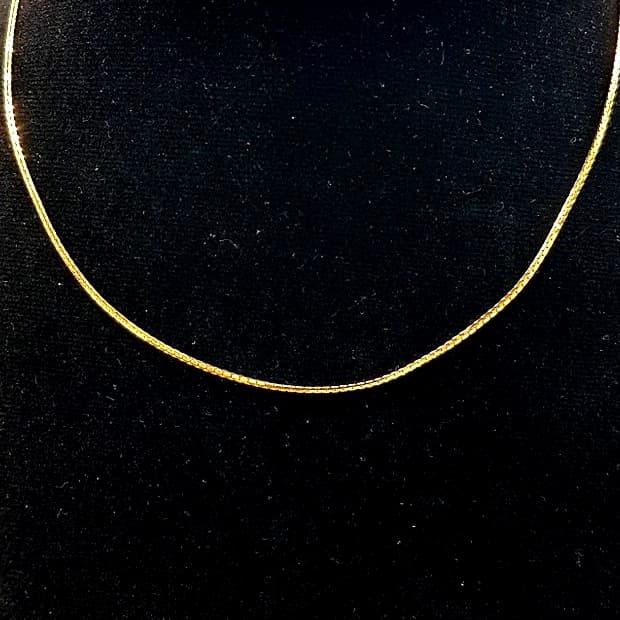 Kalung Italy Chain Cantik Emas asli Kadar 700 berat 5 gram