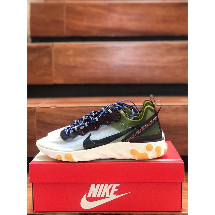 NIKE REACT ELEMENT 87 MOSS 100% Authentic Original