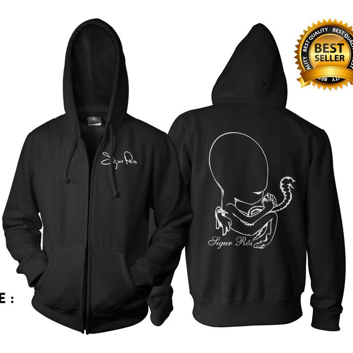 Jaket sigur ros - Jacket zipper hoodie sigur ros ss01a