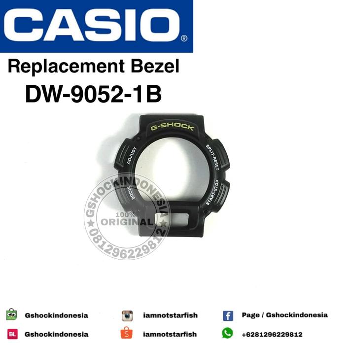 Bezel Gshock DW9052-1B bezel DW9000 Bezel Gshock DW9050 marking kuning