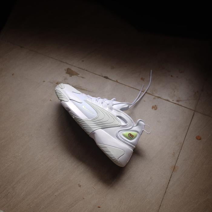 Sepatu Sneakers Nike Air Zoom 2K White Lime Original BNWB Murah Diskon