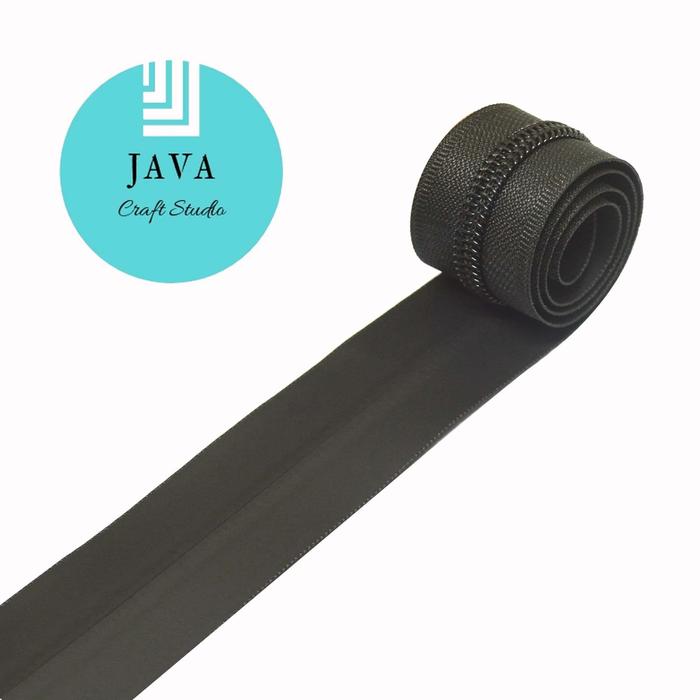 RESLETING WATERPROOF NO 5 METERAN WARNA BLACK DOFF WP 5 HTM