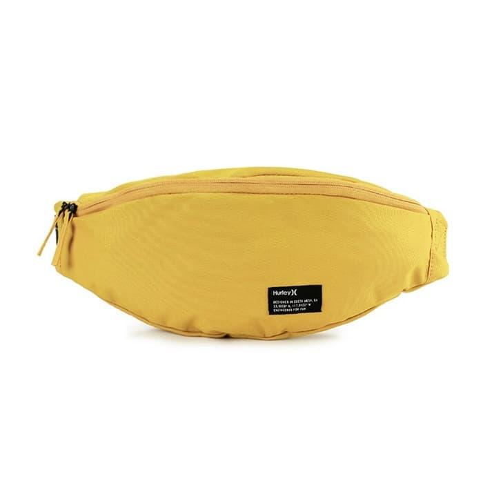Tas Hurley Solid Scout Hip Pack Waist bag Yellow Sulfur ORIGINAL