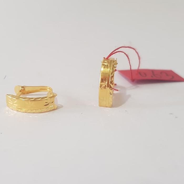Anting Emas asli klip variasi