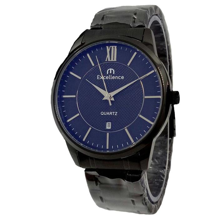 Excellence Jam Tangan Formal Pria Murah 8302 - All Stainless - Quartz