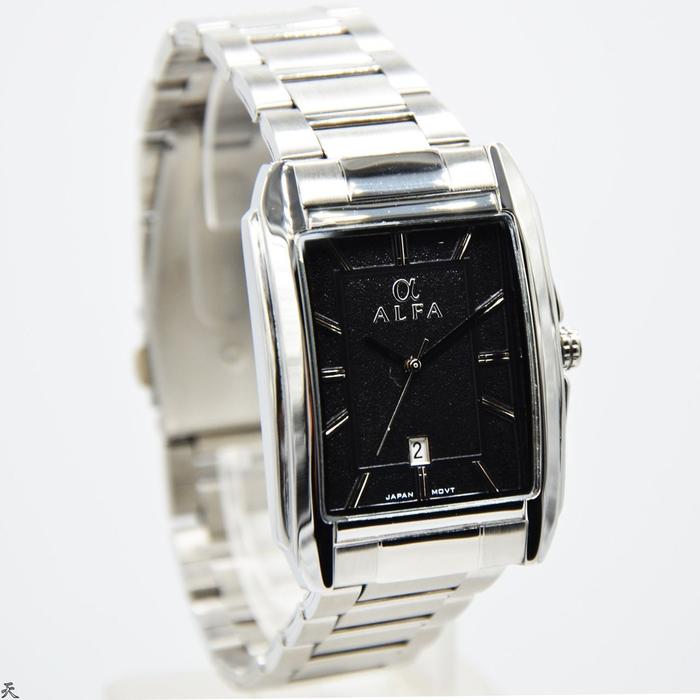 Alfa 88134MGC Jam Tangan Formal Pria Murah Anti Air - Quartz - Ori
