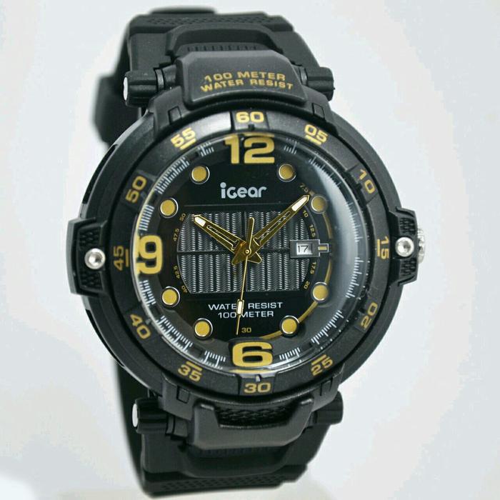 iGear Jam Tangan Sport Pria Murah I46-1928 - Rubber Strap - Quartz