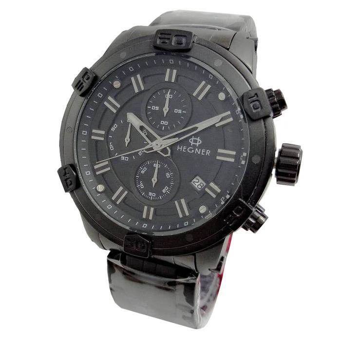Hegner Jam Tangan Formal Pria Murah 5032 Anti Air - Chrono Aktif