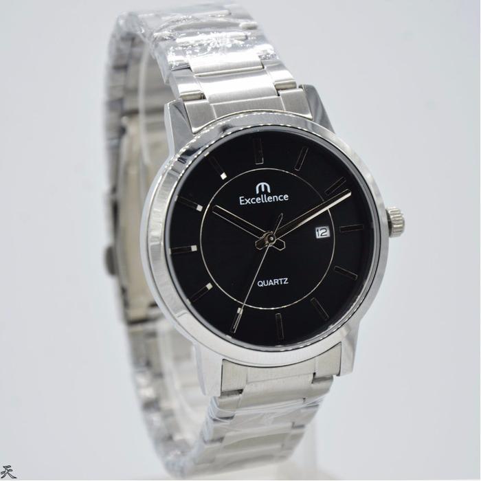 Excellence Jam Tangan Formal Pria Murah 8103 - All Stainless - Quartz