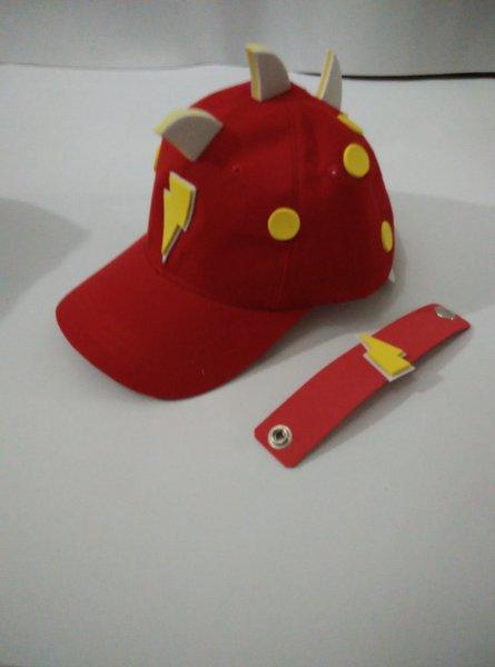 topi boboiboy merah api