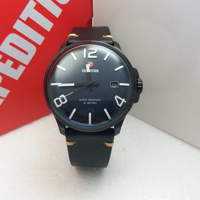 EXPEDITION E6789 / 6789 - JAM TANGAN PRIA ORIGINAL - BLACK BLUE